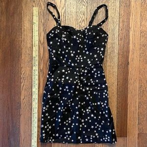 Cute sweetheart neckline Star dress Sz XXS